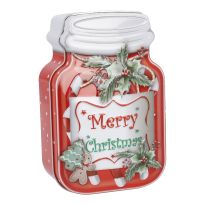 Keksdose Konserve, Merry Christmas, 15 x 9.5 cm
