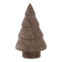 Tanne Stufen, braun/breit, 8 cm
