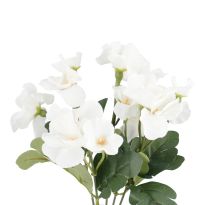 Hortensienstrauß Mini, weiß, 31 cm