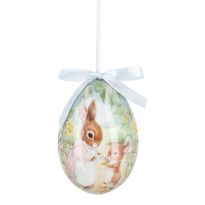 Nostalgie-Ei, Hasenmama, 10 cm