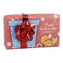 Seife mit Deko, Weihnachten, Eichhörnchen, 150 g