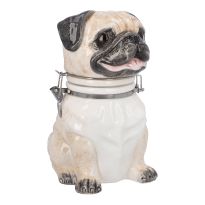 Vorratsdose mit Deckel, Mops