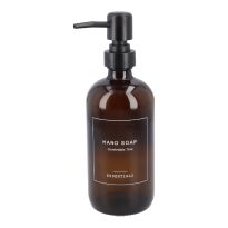 Seifenspender Hand Soap, braun, 17 cm