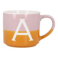 Becher Buchstabe/2 Farben, A, 500 ml