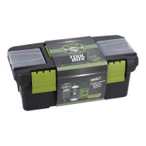 Badeset Werkzeugkoffer, schwarz/oliv