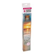 Diamond Painting, Sonnenuntergang am Strand, 40 x 50 cm