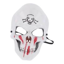 LED-Maske Totenkopf, Totenkopf auf Stirn