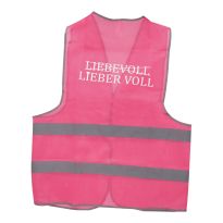 Partyweste Trinken, pink