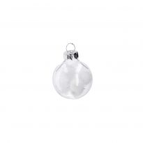 Mini-Kugel Schneeball, Ball, 4 cm