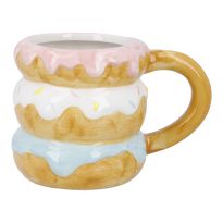 Becher Donut, rosa, 420 ml