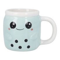 Becher Bubble Tea, grün, 370 ml