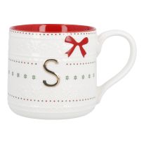 Becher Buchstabe/Schleife, S, 450 ml