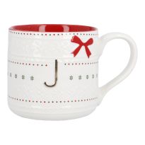 Becher Buchstabe/Schleife, J, 450 ml