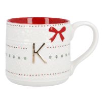 Becher Buchstabe/Schleife, K, 450 ml