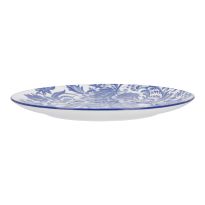 Teller Bali, Blumen/blau, 27 cm