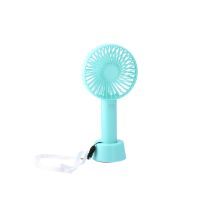 Ventilator mit Standfuß, türkis, 22 cm