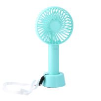 Ventilator mit Standfuß, türkis, 22 cm