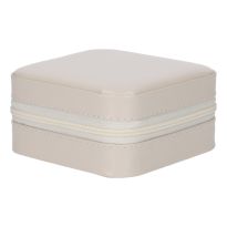 Schmuckbox, creme, 9 x 9 cm