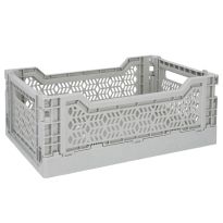 Klappbox, 27 x 17 x 11 cm, anthrazit
