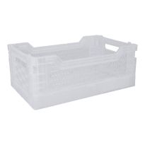 Klappbox, 27 x 17 x 11 cm, transparent