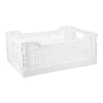 Klappbox, 34 x 24 x 13 cm, weiß