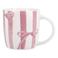 Becher Schleife, Streifen, 325 ml