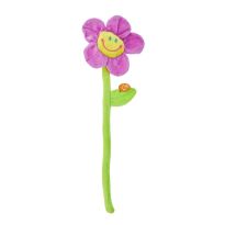 Blume Happy Birthday Musik, lila, 40 cm