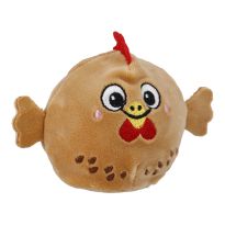 Quetschtier Perlen, Ostern/Huhn/braun