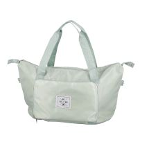 Reisetasche, faltbar, grün, 42 cm