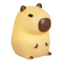 Nachtlicht Capybara, braun, 7.5 cm