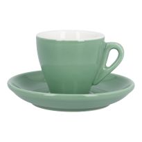 Espresso-Tasse mit Untere, grün, 80 ml