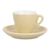 Espresso-Tasse mit Untere, beige, 80 ml