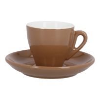 Espresso-Tasse mit Untere, hellbraun, 80 ml