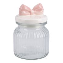 Vorratsglas Schleife, 650 ml