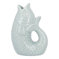 Vase Fisch, mint, 14.5 cm
