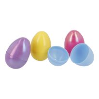 4er Set Füllei, irisierend/Farbmix, 8 cm
