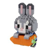 Bausteine-Set 3D, Hase/Möhre