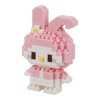 Bausteine-Set 3D, Hase, rosa