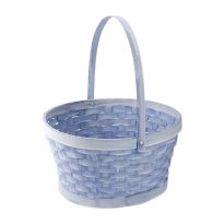 Korb mit Henkel, blau