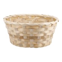 Deko-Korb Flecht, natur/rund, 22 x 11 cm