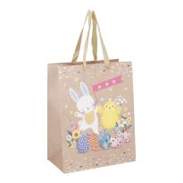 Geschenktüte Ostern, Hase/Küken, 18 x 23 cm