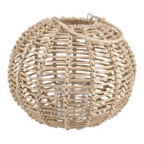 Holz-Laterne Xian, natur, 27 cm