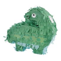 Pinata Mini, Dino/grün, Höhe 16 cm