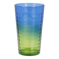 Wasserglas Wabe, türkis, 300 ml
