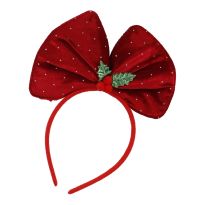 Haarreifen Weihnachten 3D, Schleife