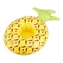 Getränkehalter Ananas, aufblasbar, 20 cm