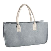 Filztasche Kamin, mint/beige