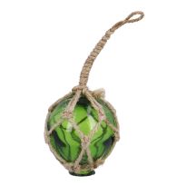 Anhänger Fischerkugel, grün, 5 cm