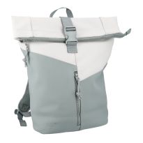 Rucksack Design/Rolltop, grün/grau, 20 Liter