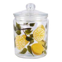 Vorratsglas Zitrone, gelb/grün, 1.7 l